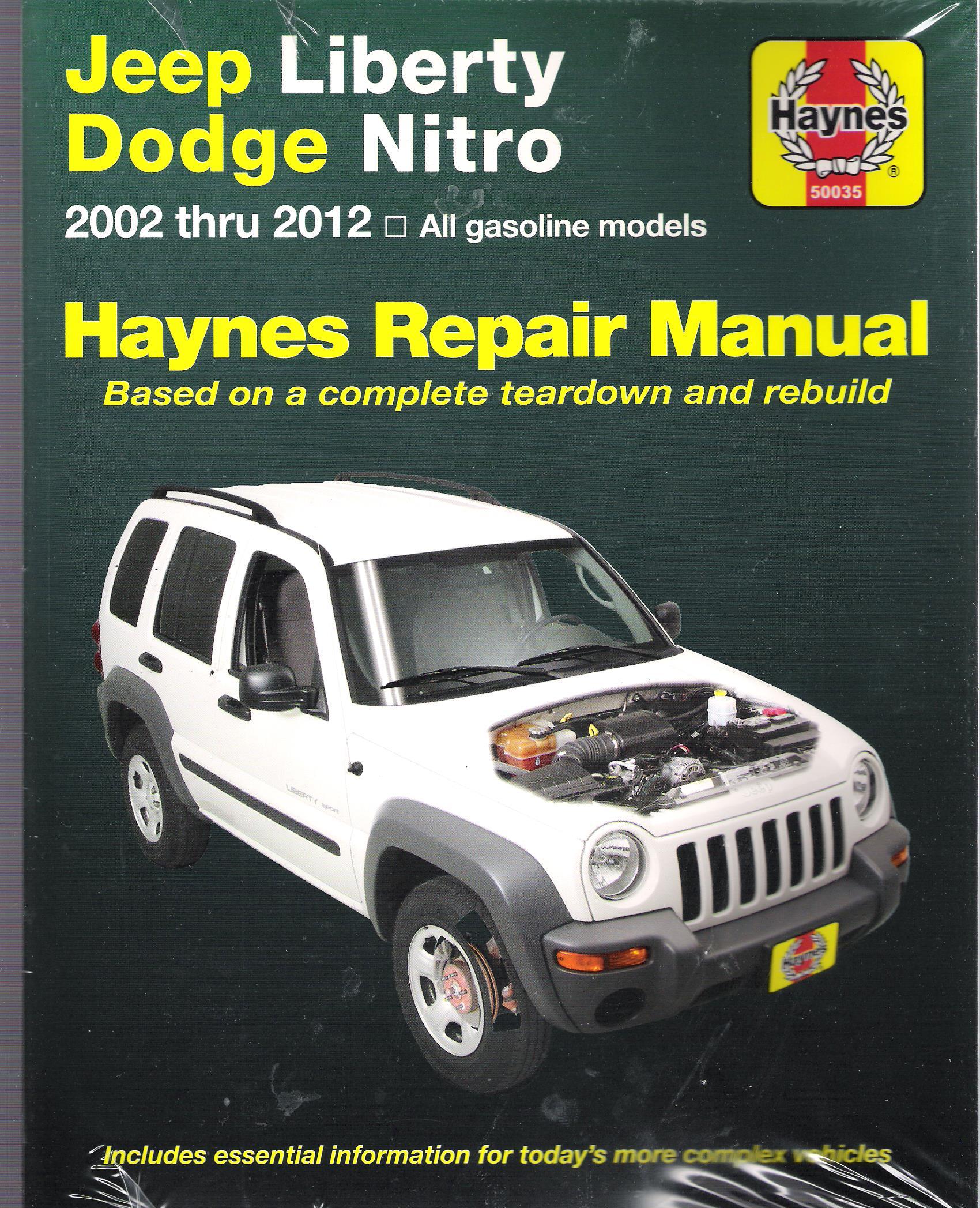 2002-2012 Jeep Liberty Dodge Nitro Haynes Service Repair Manual